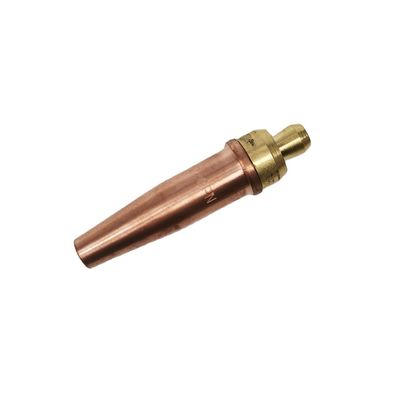 Tipo di saldatura Accesori di torcia di saldatura ugello di acetilene in ottone per GPN superiore 2 dimensioni