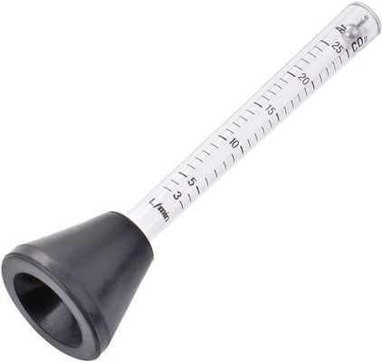 Testatore di scala di flusso di gas di CO2 di argon accurato e durevole per TIG MIG Range di saldatura 0-25L/min
