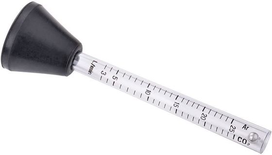 Testatore di scala di flusso di gas di CO2 di argon accurato e durevole per TIG MIG Range di saldatura 0-25L/min