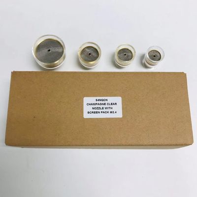 TIG Accessori Champagne Clear Nozzle With Screen Pack per risultati di saldatura precisi