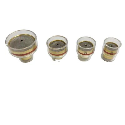 TIG Accessori Champagne Clear Nozzle With Screen Pack per risultati di saldatura precisi