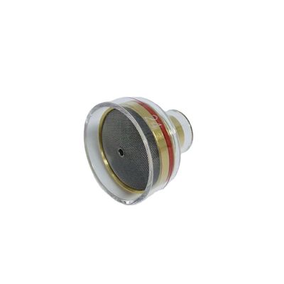 TIG Accessori Champagne Clear Nozzle With Screen Pack per risultati di saldatura precisi