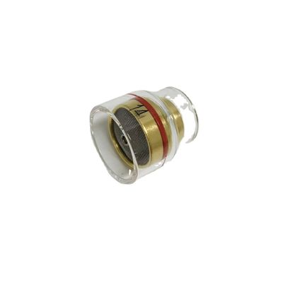 TIG Accessori Champagne Clear Nozzle With Screen Pack per risultati di saldatura precisi