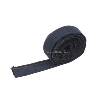 4m TIG Saldatura Torcia Cable Cover Con Cowboy Zipper Jacket Stile Blu