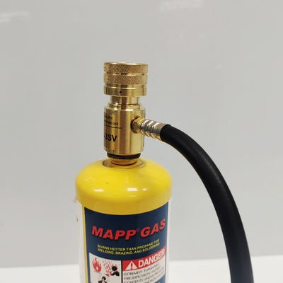 Torcia portatile per la saldatura a gas ad alta pressione a cilindro di propano e propilene