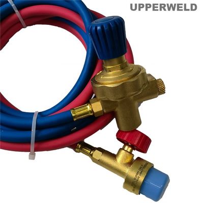 Blu Rosso MAPP/Propano Tipo di gas di riscaldamento Torcia portatile facile da maneggiare attrezzature di brasatura