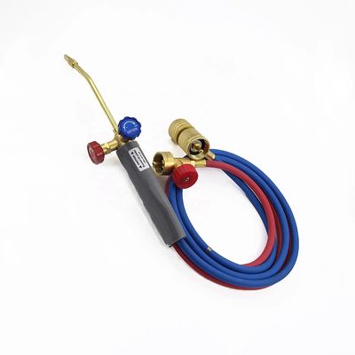 Kit di torcia per ossigeno con occhiali di sicurezza cilindro portatile 1.5m Twin Hose Mapp Set torcia