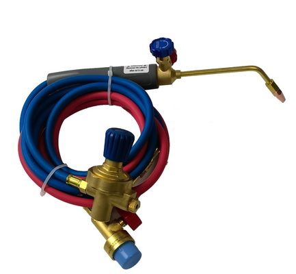 Kit di torce per il riscaldamento di cilindri di ossigeno portatili con occhiali di sicurezza e temperatura di 3550°C