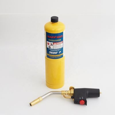 Conveniente torcia di riscaldamento butano propano gas torcia a mano per l'erba
